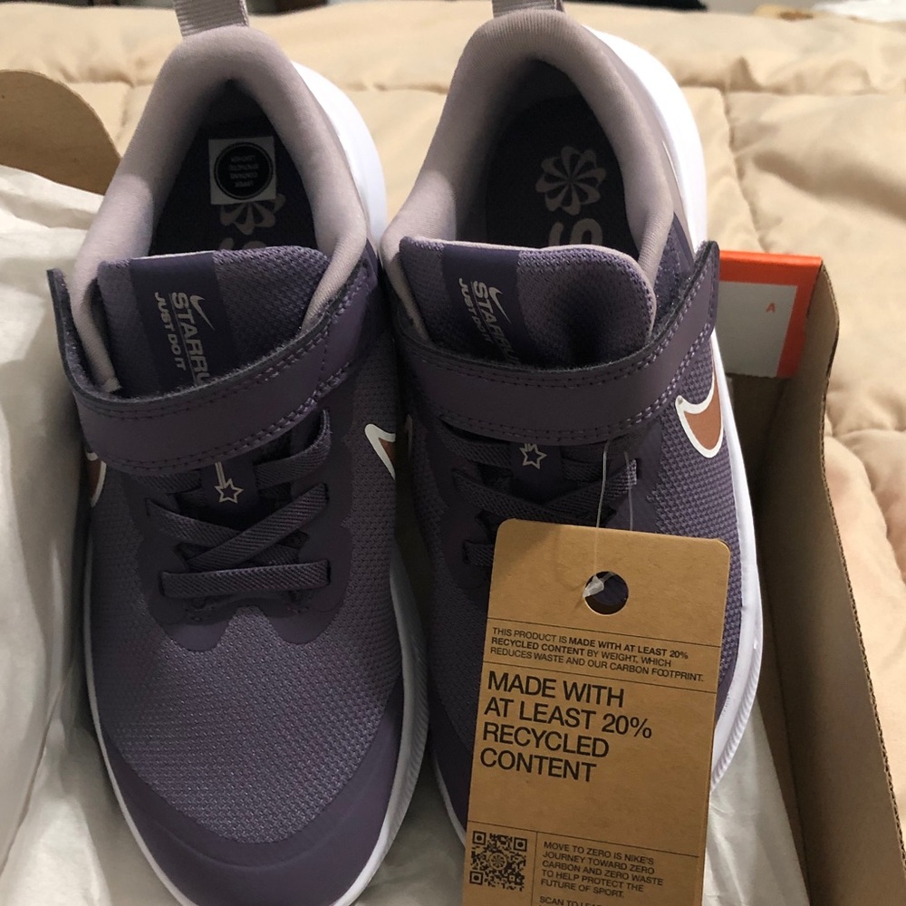 Nike Kids Lavender Sneakers